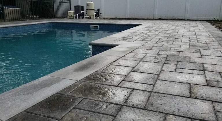 Paver pool deck in chattanooga, tn